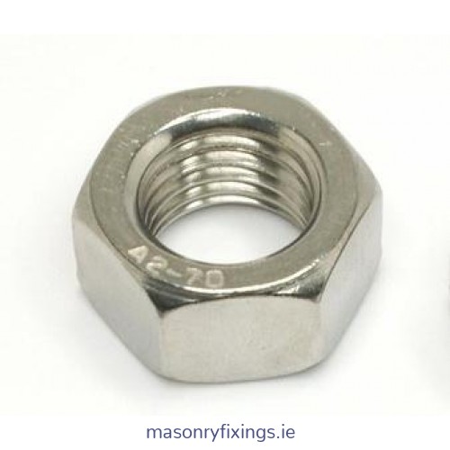 Nuts A2 Stainless Steel M20  BOX 20